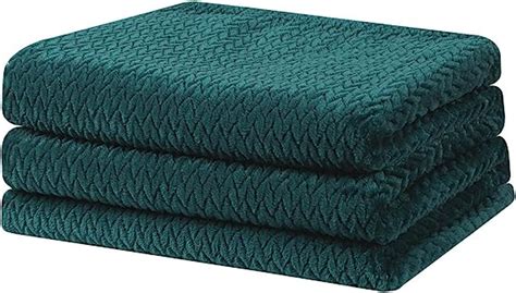 Piccocasa Flannel Fleece Twin Size Blanketsoft Microfiber Couch Sofa