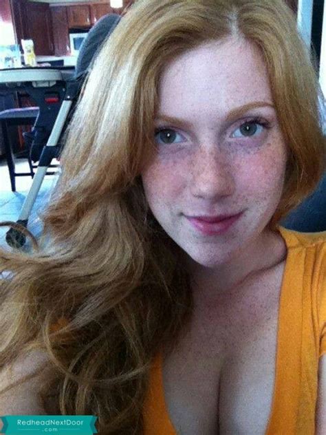 Hot Freckles Selfie Redhead Next Door Photo Gallery