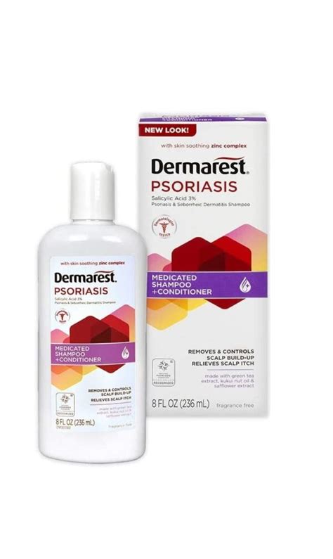 Dermarest Psoriasis Medicated Shampoo And Conditioner Uk Stock