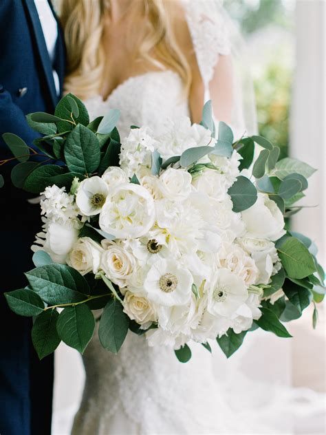 64 white wedding bouquets martha stewart weddings