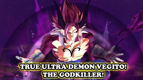 New Vegetto Ultra Demonio Xenoverse Dbz Ttt Youtube