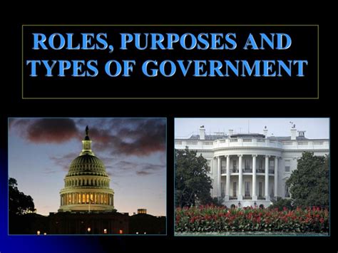 Ppt Roles Purposes And Types Of Government Powerpoint Presentation