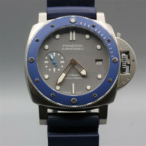 Fs Pre Owned Panerai Submersible 42mm Pam00959 100 Complete