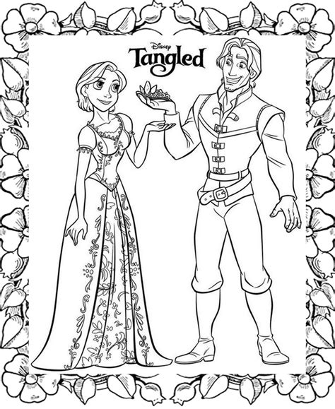 Tangled Coloring : Rapunzel's Reincarnation for Modern Audiences