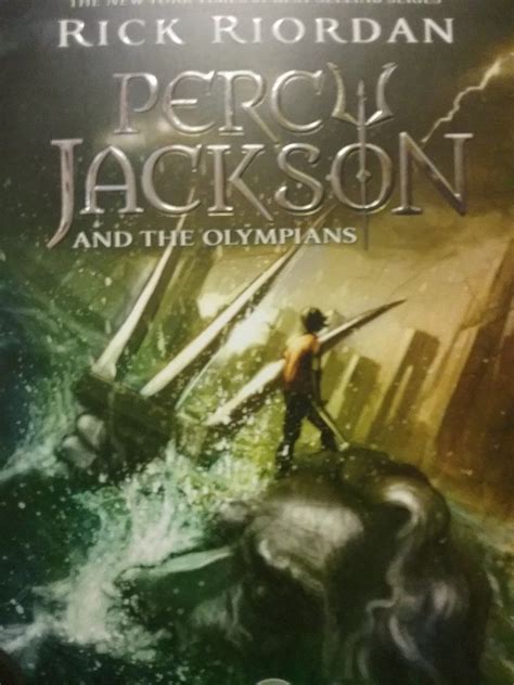 Percy Jackson And The Olympians By Rick Riordan Paperback Percy