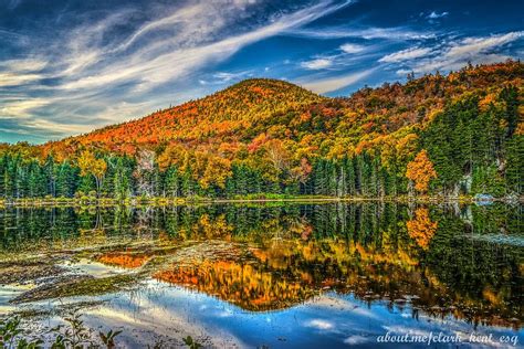 Saco Lake Next To Crawford Notch In The White Mountains Of Northern New