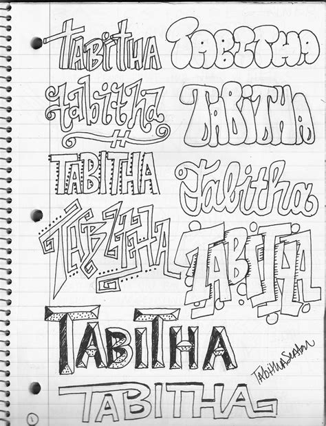 This is a cool and fun doodling idea for when you are bored. The Lost Sock : How to Make a Creative NameTag