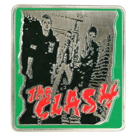 The Clash The Clash First Album Belt Buckle