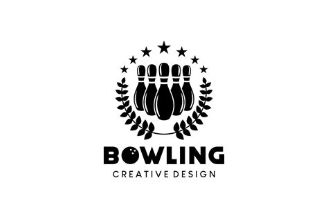 Creative Vintage Bowling Logo Design 23480757 Vector Art At Vecteezy