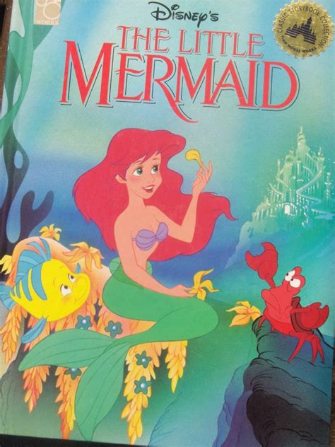 The Little Mermaid Disney Children Book 1989