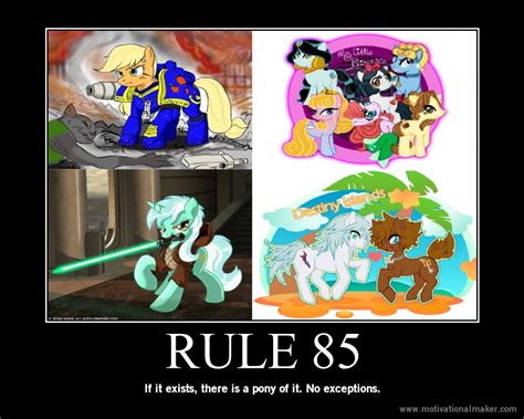 Rule Ponify Know Your Meme