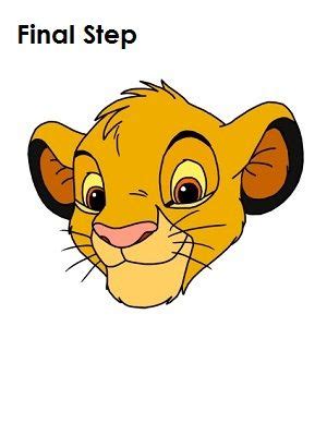 Kleurboeken disney schattige tekeningen disney tekeningen the lion king disney tekenen monochroom knutselen kunst. How to Draw Simba | Lion king drawings, King drawing, How ...