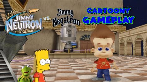 Cartoony Gameplay Jimmy Neutron Vs Jimmy Negatron Part 1 Youtube