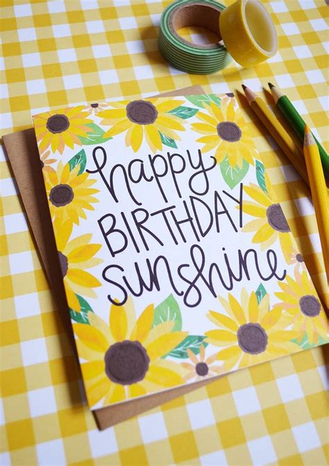 We did not find results for: Happy Birthday Sunshine Sunflowers Celebrate Birthday Card | Etsy | Happy birthday sunshine ...