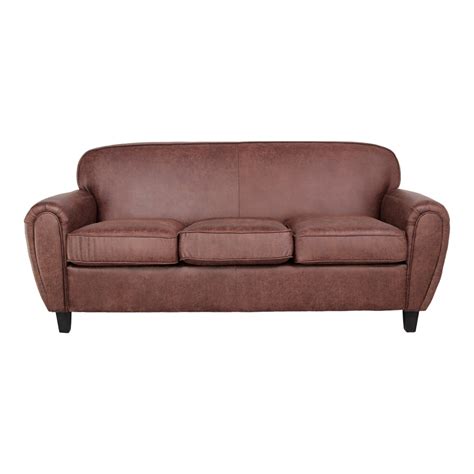 Tri par popularité trier du plus récent au plus ancien tri par tarif croissant tri par tarif décroissant. BATACLAN 3PL Canapé confortable de style vintage en cuir ...