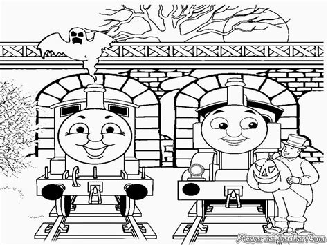 Melalui mewarnai, kreativitas dan imajinasi anak akan semakin berkembang. Mewarnai Gmabar Kereta Api (Thomas&Friends) - Mewarnai Gambar