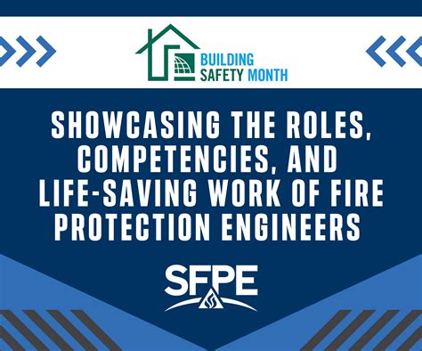 Sfpe Announces Sponsorship Of Building Safety Month For May 2023 Sfpe