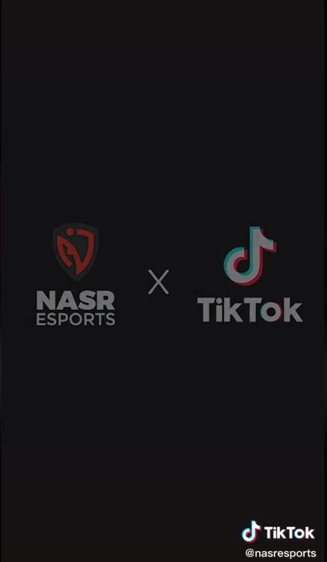 Partnership Tra Nasr Esports E Tiktok Tecnologia Periodico Daily