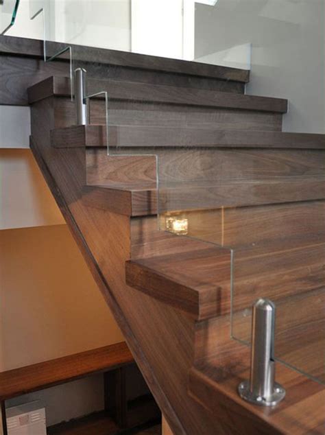 Glass Railing Cut Around Stair Ssr26 Spindle Stairs And Railings