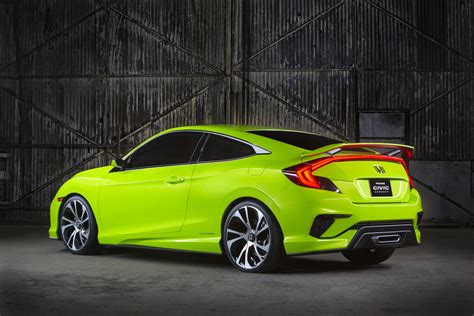 2015 Honda Civic Concept Official Image Rear Three Quarter