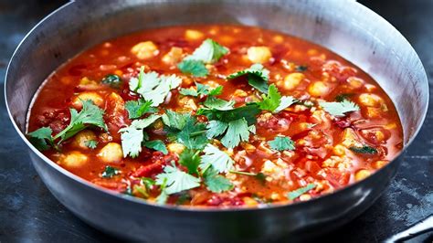 Harira soep met ras el hanout Recept