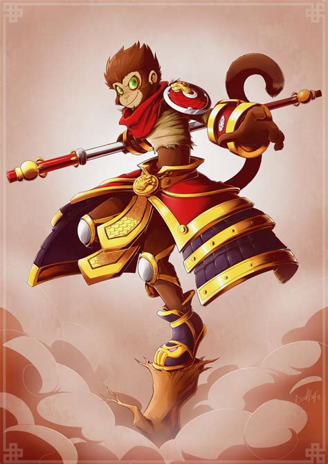 The Monkey King By Gaelrice On Deviantart