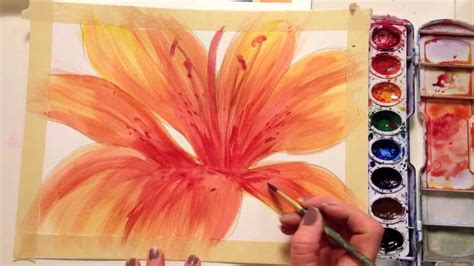 Brittany Reyna Wedding How To Paint Watercolor Flowers For Beginners