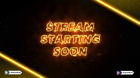 Free Stream Starting Soon Template Free Printable Templates