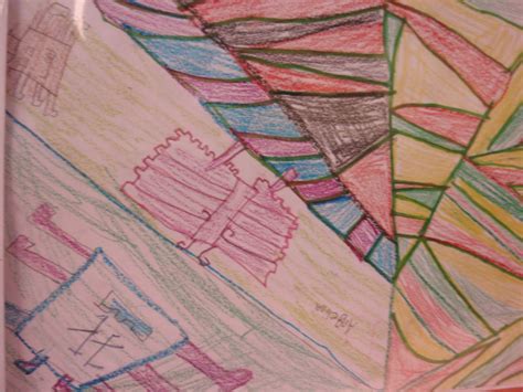 Sasic 4th Grade Class 2011 2012 Students Cubism Renditions