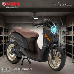 Modifikasi Mio Sporty Merah