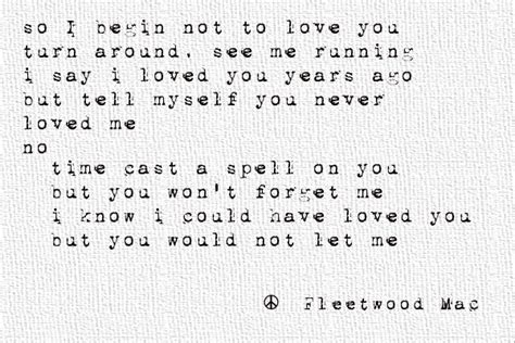 And did you say that she loves you? Pin by Linda Erlinghult on Lyrical | Fleetwood mac lyrics ...