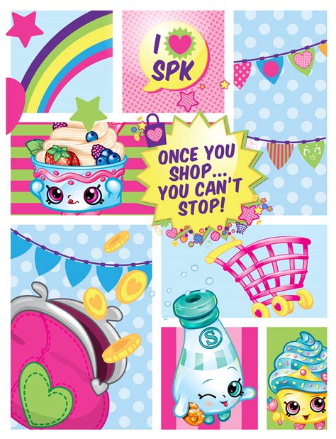 Free printable birthday cake becky shopkins coloring pages for kids of all ages. Shopkins Birthday Party Ideas - girl. Inspired.