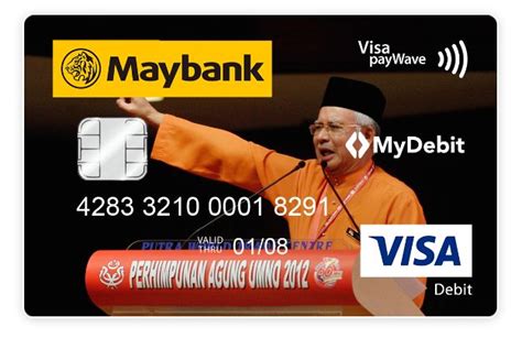 But i had called up 4 times. Maybank Picture Debit Card review