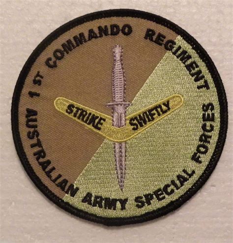 1 Commando Regiment Special Forces Patch 90mm Diameter With Heat