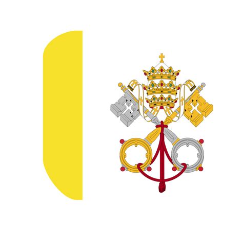 Vatican City Flag Country 16595405 Png