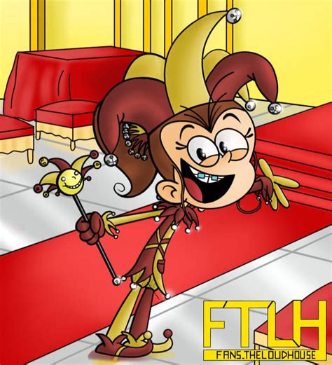 Luan Loud The New Jester Of The Kingdom By Fanstheloudhouseuk1 On