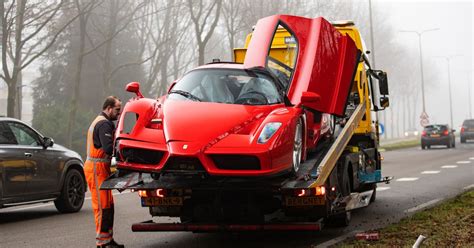 Mechanic Trashes £27m Ferrari Enzo Supercar In Crash While Driving To