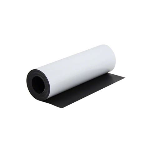 300mm X 085mm Thick White Flexible Magnetic Sheet