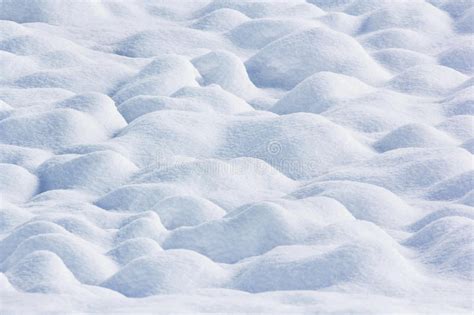 Snow Ground Wave Bump Stock Photo Image Of Snow Frozen