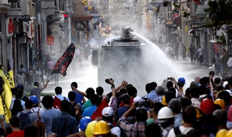 Turkish Police Fire Tear Gas To Disperse Istanbul Protests Nbc News