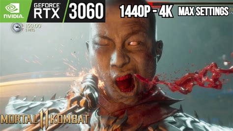 Mortal Kombat 11 Ultimate Dx12 Rtx 3060 Ultra High 1440p 4k