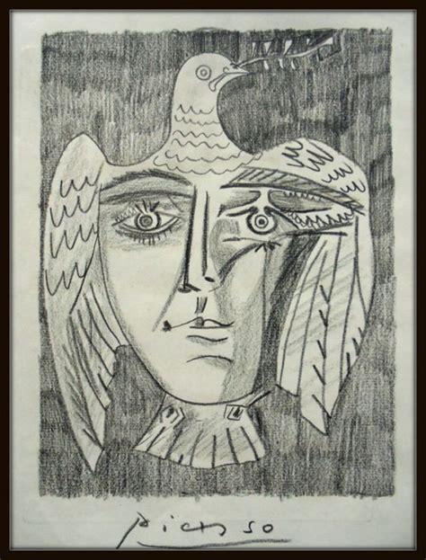 Sold Price PABLO PICASSO DRAWING ON PAPER Invalid Date CET