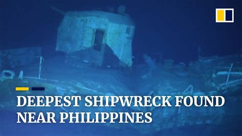Worlds Deepest Shipwreck Us Destroyer Sunk In Wwii Found Off The