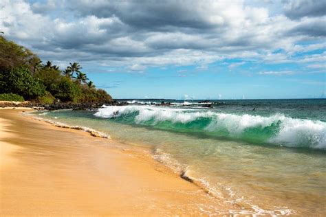 Makena Beach Maui Hawaii Stock Photo Image Of Scenic Paradise