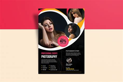Photography Flyer Template Adobe Photoshop Template