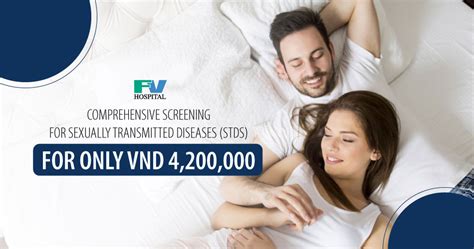 Comprehensive Screening For Sexually Transmitted Diseases Stds At Fv For Only Vnd 4200000