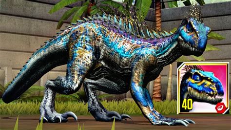 Indoraptor Gen 2 Max Level 40 Jurassic World The Game Youtube