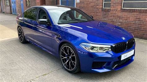 Bmw M5 Competition Blue Youtube