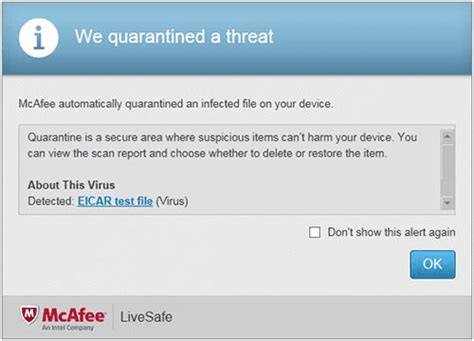 How To Test An Antivirus Program Using The Eicar File