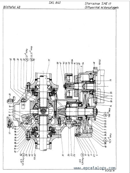 Terex Skl 840 Wheel Loader Download Complete Pdf Parts Catalog